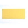 Trennstreifen 10,5x22,5 cm 100 Stück gelb