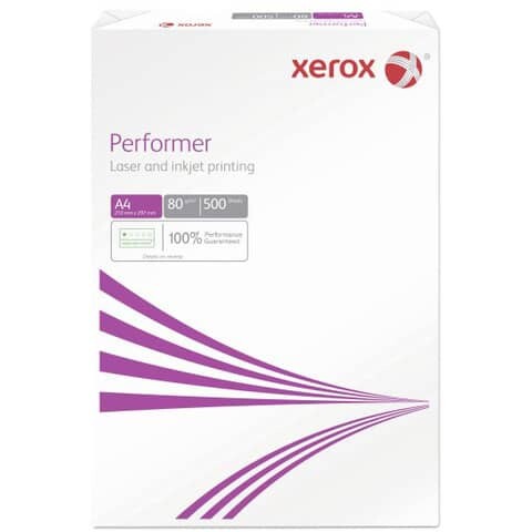 Xerox Kopierpapier Performer, A4, 80g m², 500 Blatt, weiß