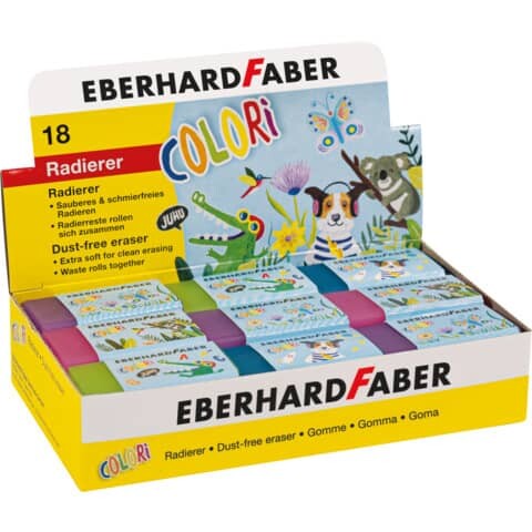 EBERHARD FABER Radierer mit Banderole mit Banderole