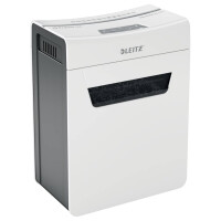 LEITZ Aktenvernichter IQ Protect Premium 4M P5, Mikro-Partikelschnitt, 4 Blatt, weiß 8094-00-00