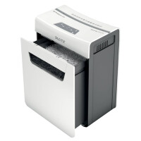 LEITZ Aktenvernichter IQ Protect Premium 4M P5, Mikro-Partikelschnitt, 4 Blatt, weiß 8094-00-00