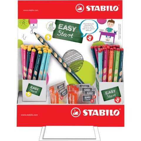 STABILO Bleistift EASYgraph Display, B, 72 Teile sortiert, L + R