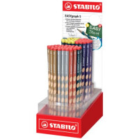 STABILO Bleistift EASYgraph S Metallic farblich sortiert...