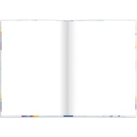 RNK Verlag Notizbuch A4 96Blt blanko Over the Rainbow