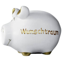 KCG Spardose Schwein klein beige 100785 Wunschtraum