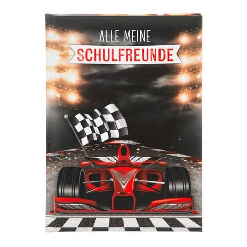 GOLDBUCH Freundebuch A5 Racing Champion 15x21cm