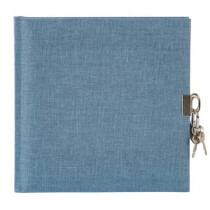 GOLDBUCH Tagebuch Summertime blau grau 16.5x16.5 cm
