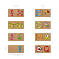 ABC CHAMPIONS Domino Buchstaben und Zahlen