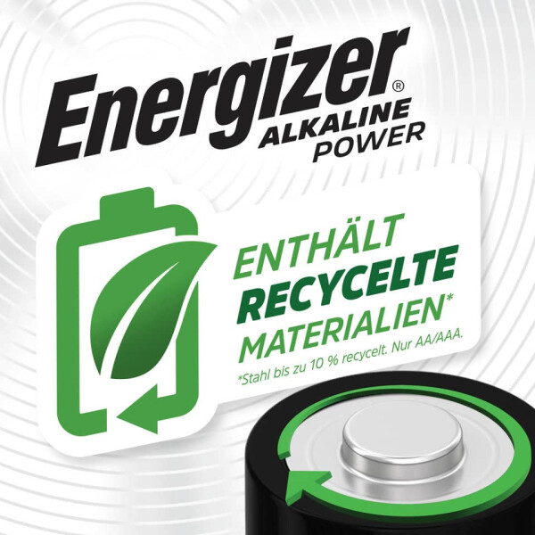 ENERGIZER Batterie Alkali-Mangan Power, LR6 AA Mignon, 24 St&uuml;ck E303271600