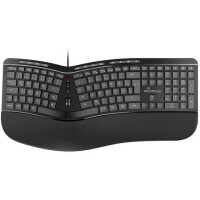 MediaRange Tastatur kabelgebunden schwarz