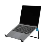 R-Go Tools Laptopständer Steel Travel, schwarz