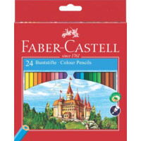 FABER-CASTELL Farbstifte Classic Colour, farbig sortiert,...