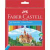 FABER-CASTELL Farbstifte Classic Colour, farbig sortiert, 24er Etui
