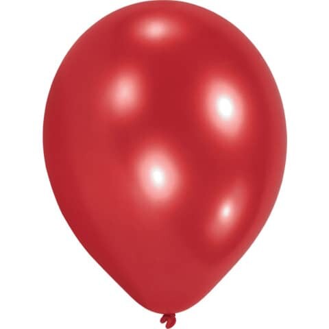 RIETHMÜLLER Luftballon 10ST rot D20cm