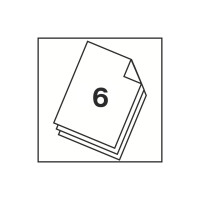 LEITZ Aktenvernichter IQ Protect Premium 6X, Partikelschnitt 4x40mm, 6 Blatt, weiß 8090-00-00