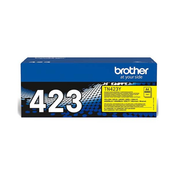 BROTHER Original Brother Toner-Kit gelb High-Capacity (TN-423Y)