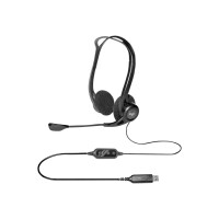 LOGITECH Headset H960, Stereo, USB-A, kabelgebunden,...