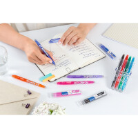 PILOT Tintenroller FriXion Point Clicker, 0,3mm, blau BLRT-FRP5-L