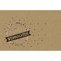 Geldkuvert Weihnachten geprägt 22-5725