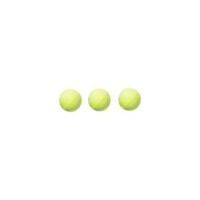 HAPPY PEOPLE Tennisball ? 6,5 cm gelb 3 Stück