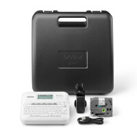BROTHER Beschriftungsgerät P-touch D410VP QWERTZ, weiß PTD410VPRG1