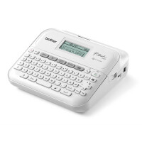 BROTHER Beschriftungsgerät P-touch D410VP QWERTZ, weiß PTD410VPRG1