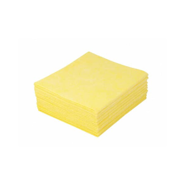 MEIKO Thermovliestuch glatt gelb 38x40cm Paket a 10 Stück