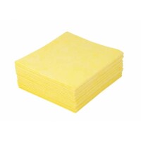 MEIKO Thermovliestuch glatt gelb 38x40cm Paket a 10...