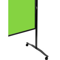 LEGAMASTER Moderationswand PREMIUM PLUS klappbar 150 x 120 cm, grün