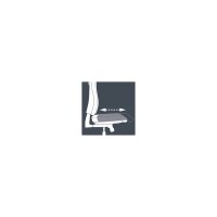 TOPSTAR Drehstuhl P91 mit Armlehnen und Hartbodenrollen, schwarz PI99GBC0H