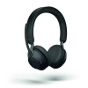 Jabra Evolve2 65 Headset, Stereo, kabellos, Bluetooth, schwarz inkl. Link 380 USB-A