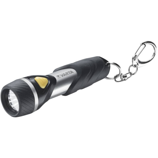 VARTA Taschenlampe Day Light Key Chain LED, schwarz silber 16605 101 421