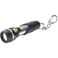 VARTA Taschenlampe Day Light Key Chain, LED, schwarz silber