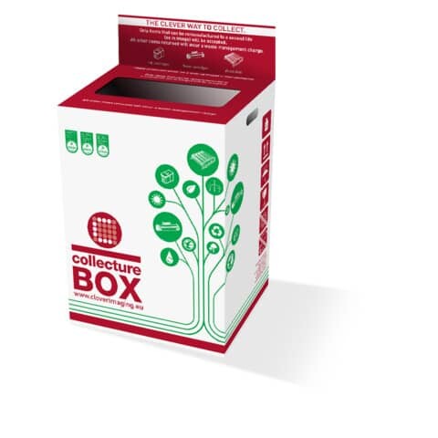 COLLECTURE CR-Solutions Printbox Anlieferung rot CR-Solutions 80x60x40cm