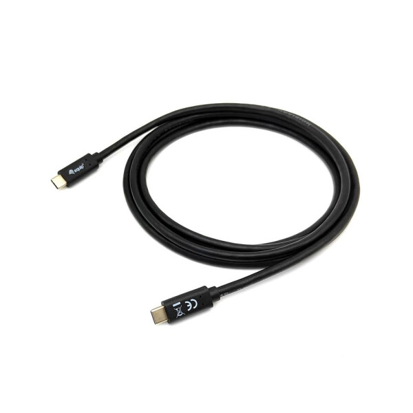 EQUIP USB-Kabel 3.2 Gen 1, Type-C to C, 2m, M M, 5Gbps, schwarz 128347