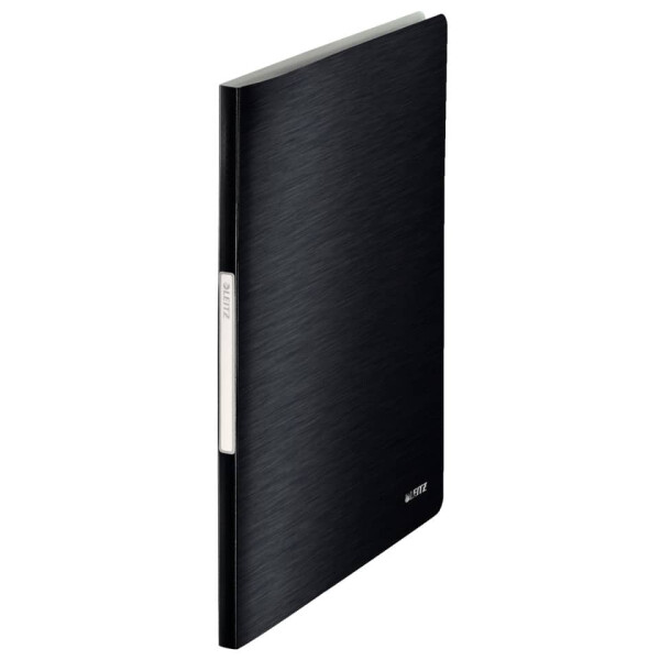 LEITZ Sichtbuch Style, A4, PP, 40 Hüllen, satin schwarz 39590094