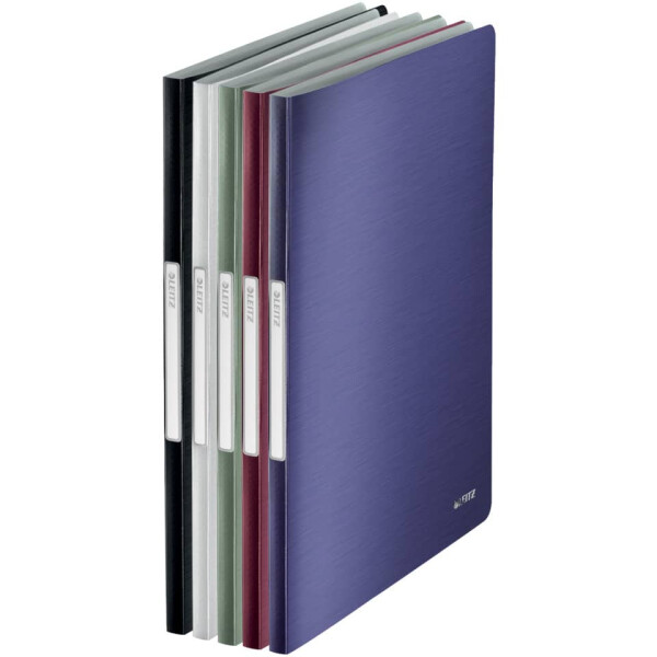 LEITZ Sichtbuch Style, A4, PP, 40 Hüllen, satin schwarz 39590094