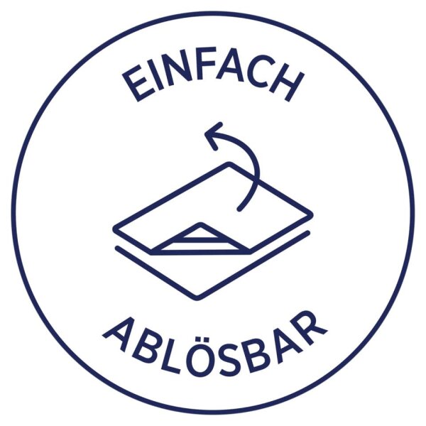 AVERY ZWECKFORM Rollen-Etiketten abl&ouml;sbar, 19x51mm, 500 St&uuml;ck, wei&szlig; AS0722550