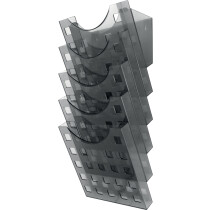 helit 5er Wand-Prospekthalter "the grid wall", DIN A4 hoch