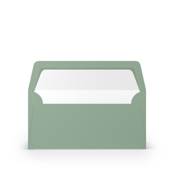 R&Ouml;SSLER Briefumschlag Paperado, DIN lang, 100g m&sup2;, SF, nassklebend, eucalyptus 16400267
