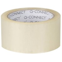 Q-CONNECT Packband transparent 6ST 50mmx66m