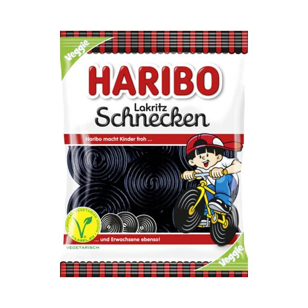 HARIBO Lakritz Schnecken 175g Vegan