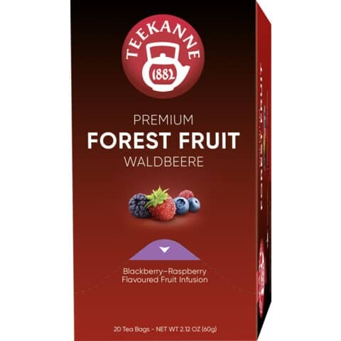 TEEKANNE Früchtetee Premium Waldbeeren 20 Beutel a 3,0 g