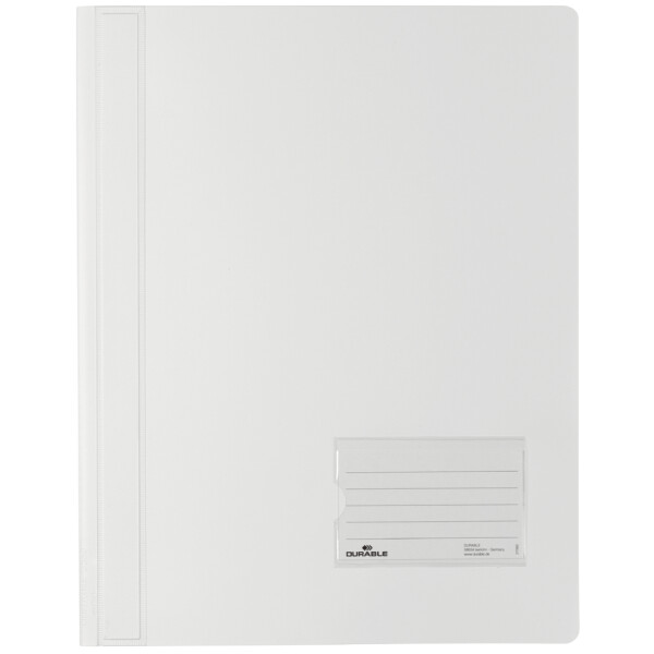 DURABLE Schnellhefter DURALUX, DIN A4, weiß