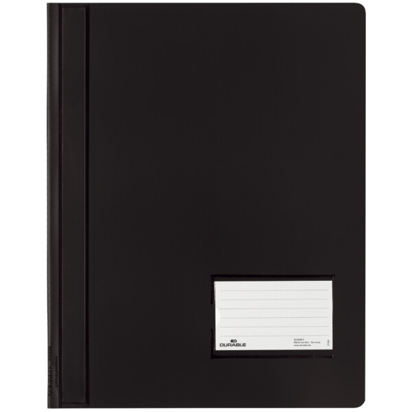 DURABLE Schnellhefter DURALUX, DIN A4, schwarz
