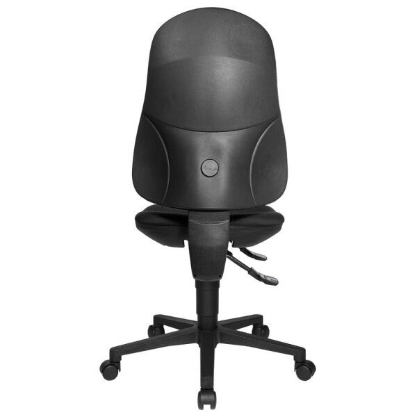 TOPSTAR Drehstuhl Support SY ohne Armlehnen, mit Hartbodenrollen, schwarz 8550G20H