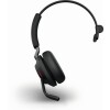 JABRA Jabra Evolve2 65 Headset, Mono, kabellos, schwarz Bluetooth, inkl. Link 380 USB-A