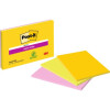 Post-it Haftnotiz Super Sticky Meeting Notes, 152x101mm, neonfarben, 3x45 Blatt