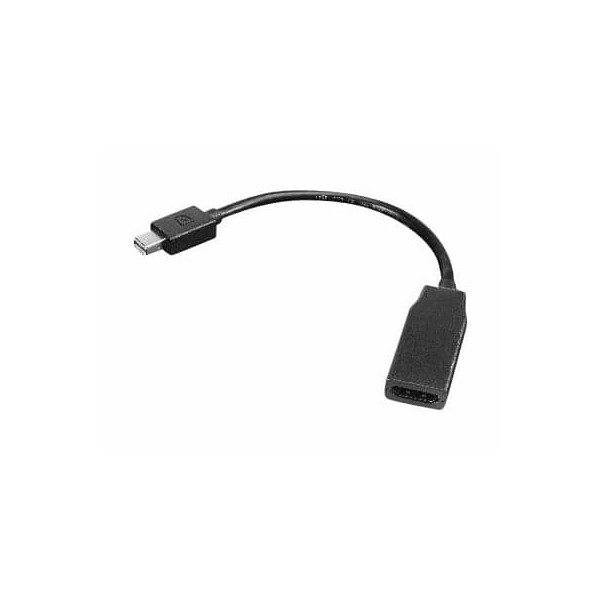 Lenovo Videokabel,Mini DisplayPort auf HDMI Adapter,20 cm,schwarz
