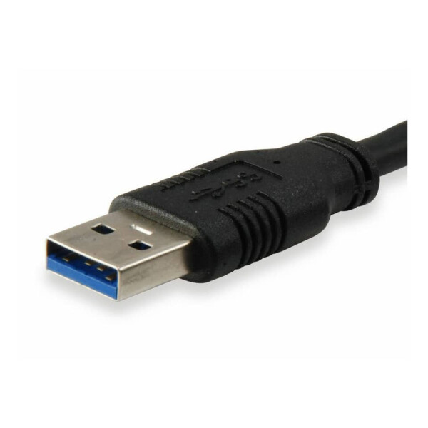 EQUIP USB-Kabel 3.0, Type-A to A, 3m, M F, 5Gbps, schwarz 128399